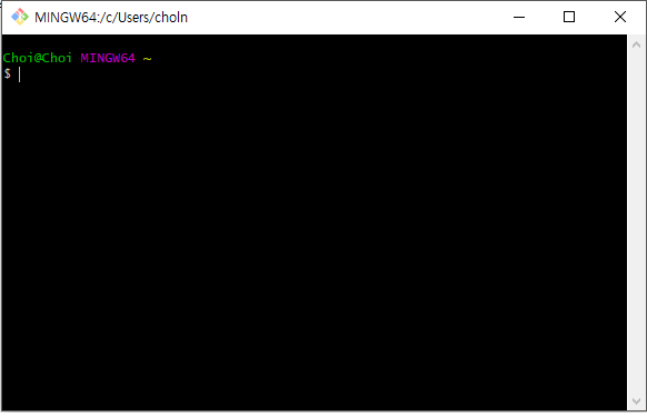  gitbash 
